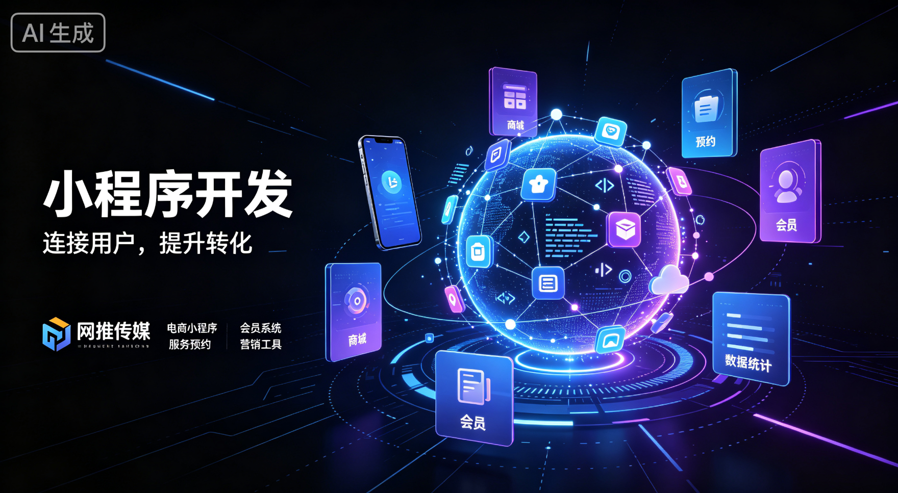 小程序开发服务宣传图